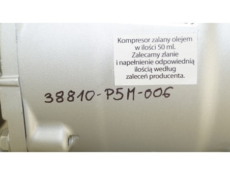 HONDA ACCORD VI CIVIC VII FR-V PRELUDE V STREAM 38810-P5M-006 KOMPRESOR