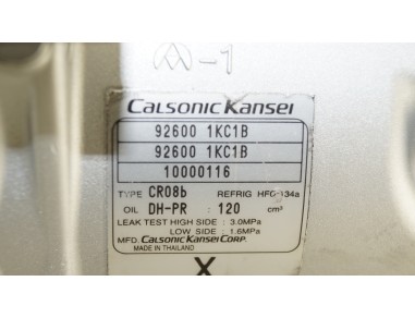 AC Compressor NISSAN JUKE MICRA IV...