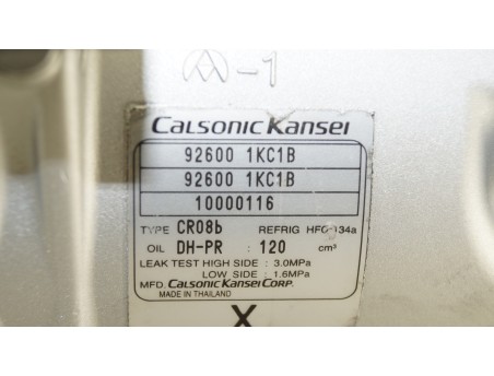 Klimakompressor NISSAN JUKE MICRA IV 10- 1.2 1.6 926001KC1B