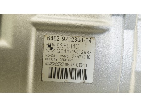 AC Compressor BMW 1 (F20,F21)  3 (F30,F80) 64529222308-04