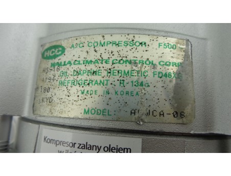 Klimakompressor HYUNDAI TERRACAN 01- 2.9 CRDI F500-ACWCA-06