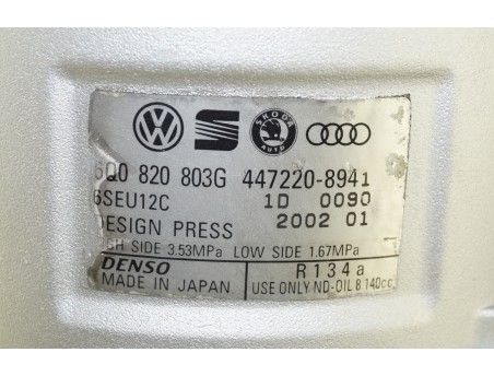 Klimakompressor AUDI A2 IBIZA FABIA VW POLO LUPO 6Q0820808G 447220-8941