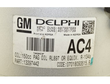 AC Compressor OPEL ASTRA G ASTRA H...