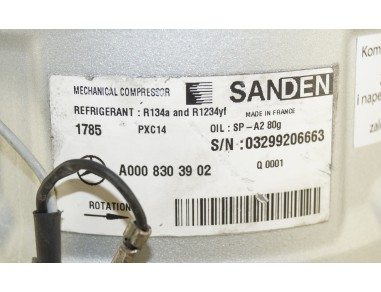 AC Compressor MERCEDES C-CLASS W205...