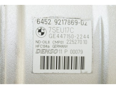 Klimakompressor BMW 1 F20 3 F30 4 F32...