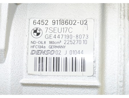 Klimakompressor BMW 3 (E90,E92,E91) 5 (E60,E61) 64529118602-02
