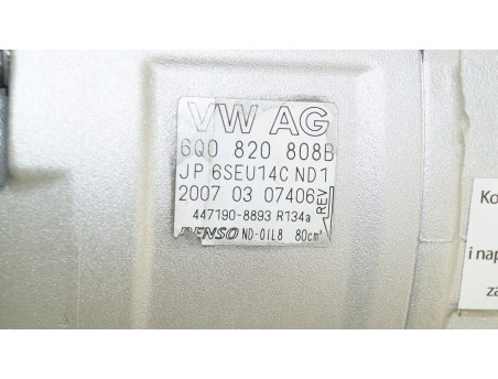 Klimakompressor AUDI A2 SEAT IBIZA SKODA FABIA VW POLO LUPO 6Q0820808B