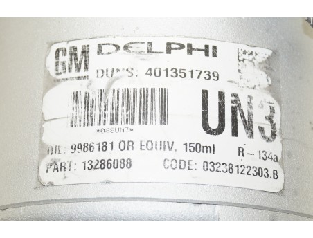 Klimakompressor OPEL ASTRA H ZAFIRA B 13286088 UN3