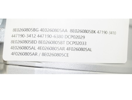 Klimakompressor AUDI A4 B7 A6 C6 A8 D3 Q7 8E0260805BG