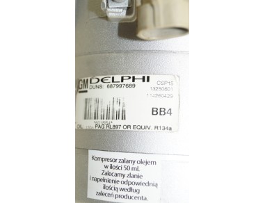 AC Compressor CHEVROLET CRUZE 09- 1.6...