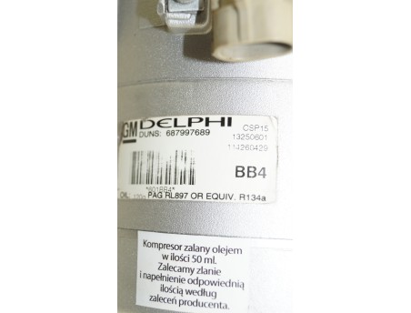 Klimakompressor CHEVROLET CRUZE 09- 1.6 1.8 687997689