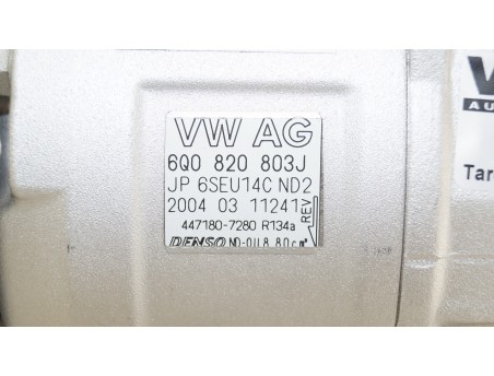 SKODA FABIA SEAT IBIZA VW POLO 6Q0820803J, 447180-7280 KOMPRESOR