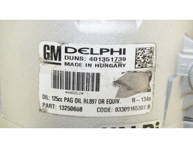 AC Compressor OPEL ASTRA J INSIGNIA A...