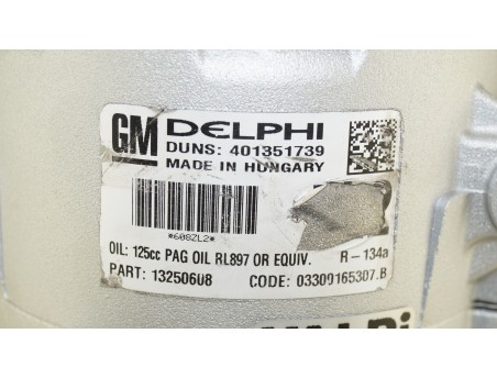 AC Compressor OPEL ASTRA J INSIGNIA A MERIVA B 13250608, ZL2