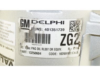 AC Compressor OPEL ASTRA J INSIGNIA A...