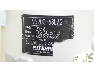 AC Compressor SUZUKI SWIFT IV 10- 1.2...