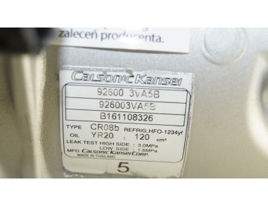 AC Compressor NISSAN MICRA IV NOTE...