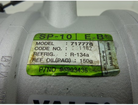 CHEVROLET MATIZ SPARK 05- 0.8 1.0 95903435 717778 KOMPRESOR