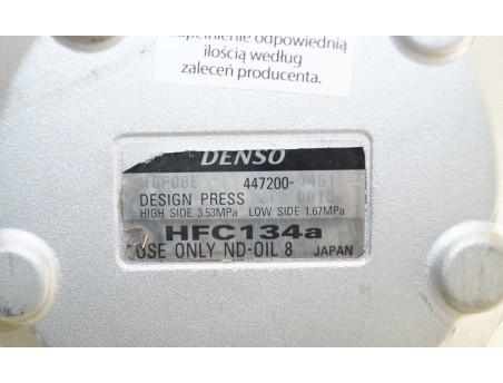 Klimakompressor SUZUKI VITARA SAMURAI 1.3 1.6 447200-7461