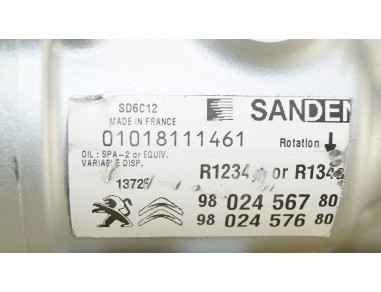 Klimakompressor CITROEN C3 PICASSO C4...