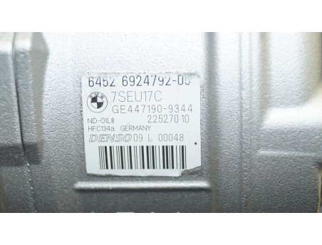 Klimakompressor BMW 3 (E90,E91,E92,E93) 2.5 3.0 64526924792-05