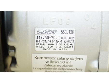 AC Compressor CITROEN DS OPEL PEUGEOT 9675655880 9815198580 447150-7361