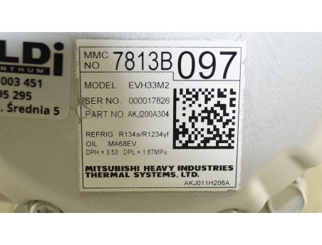 MITSUBISHI OUTLANDER III 18- 2.4 Hybryda 7813B097, EVH33M2 KOMPRESOR