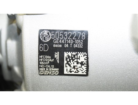 AC Compressor ALFA ROMEO GIULIA 15- 2.2 D 50532278