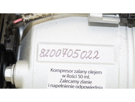 MOVANO VIVARO LAGUNA II TRAFIC PRIMASTAR 8200705022 KOMPRESOR