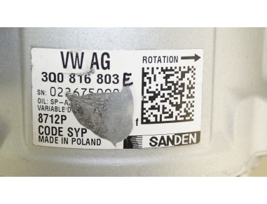 AUDI SEAT SKODA VW 3Q0816803E, 8712P...