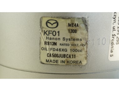 AC Compressor MAZDA 3/6/CX-5...