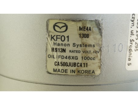 MAZDA 3/6/CX-5 CA500JUBCA11 KOMPRESOR