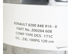 New AC Compressor TALENTO... 2