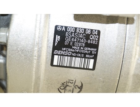 New AC Compressor MERCEDES-BENZ C-CLASS W205 W206 A0008300604
