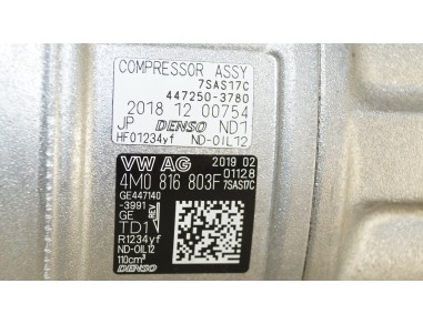 New AC Compressor AUDI Q8 PORSCHE...