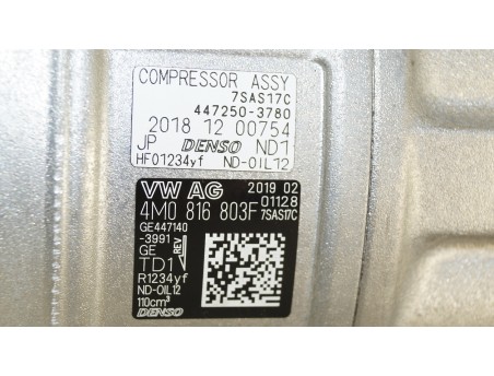 New AC Compressor AUDI Q8 PORSCHE CAYENNE VW TOUAREG 4M0816803F