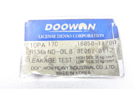 Klimakompressor HYUNDAI TUCSON KIA MAGENTIS I SPORTAGE II 16050-14700