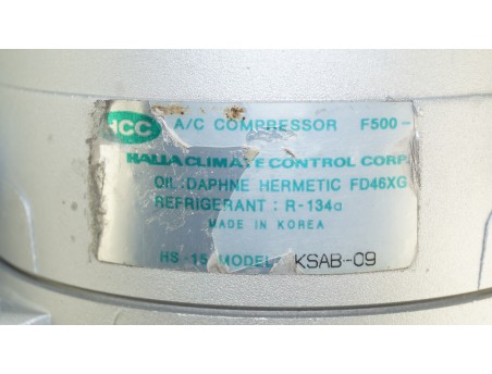 Klimakompressor HYUNDAI ELANTRA MATRIX TUCSON F500-AKSAB-09