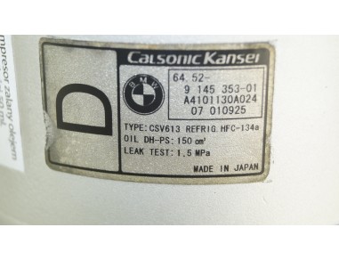 BMW 3 E46 X3 E83 Z4 E86 64529145353...