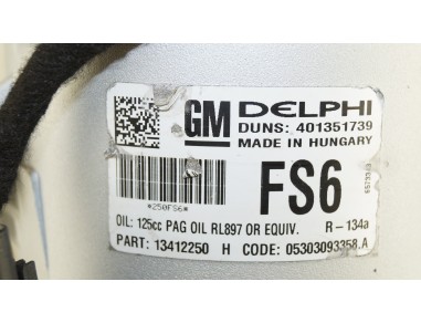 AC Compressor OPEL ASTRA J INSIGNIA... AC Compressor OPEL ASTRA J INSIGNIA...
