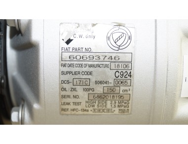 AC Compressor ALFA ROMEO 159 BRERA...