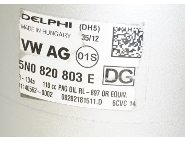 AC Compressor AUDI SEAT SKODA VW...