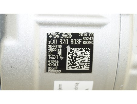AUDI SEAT SKODA VW 5Q0820803F, 447150-6030 KOMPRESOR