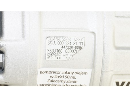 MERCEDES CHRYSLER MG OPEL ROVER A0002343111 447220-8094 KOMPRESOR