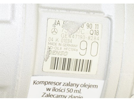 Klimakompressor MERCEDES VITO SPRINTER C-KLASSE M-KLASSE S-KLASSE A0002309011