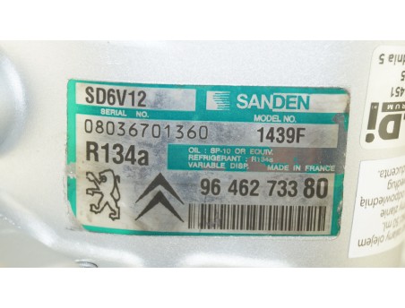 AC Compressor CITROEN PEUGEOT RENAULT 9646273380,1439F