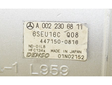 Klimakompressor MERCEDES A-KLASSE (W169) B-KLASSE (W245) 1.5 1.7 A0022306811