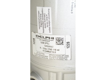 AC Compressor AUDI SEAT SKODA VW TSP0155997 1228 DPSS
