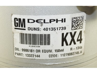 AC Compressor OPEL ASTRA G H ZAFIRA B...