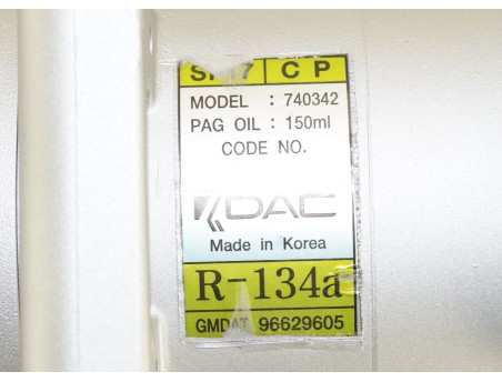 Klimakompressor OPEL ASTRA G ZAFIRA B ASTRA H CHEVROLET CAPTIVA 96629605